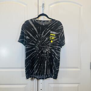 Hyper Space NASA Tee - Unisex Size L - Gray and Black